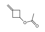 (3-methylidenecyclobutyl) acetate Structure