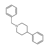 1-benzyl-4-phenyl-piperidine structure