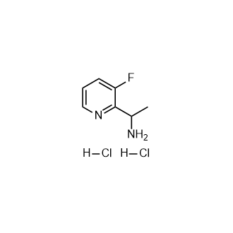 1-(3-氟吡啶-2-基)乙-1-胺二盐酸盐图片