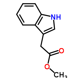 吲哚-3-乙酸甲酯结构式