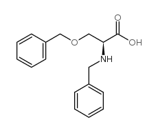 (2S)-2-(benzylamino)-3-phenylmethoxypropanoic acid Structure