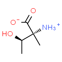 Isovaline, 3-hydroxy-, (R*,R*)- (9CI) Structure