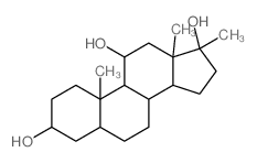 10,13,17-trimethyl-1,2,3,4,5,6,7,8,9,11,12,14,15,16-tetradecahydrocyclopenta[a]phenanthrene-3,11,17-triol picture