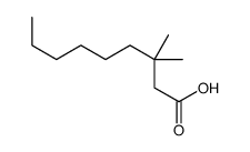 3,3-dimethylnonanoic acid结构式