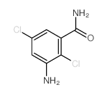 Benzamide,3-amino-2,5-dichloro-结构式