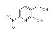 3-methoxy-2-methyl-6-nitropyridine Structure