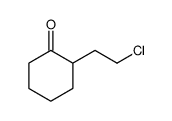 2-(2-chloroethyl)cyclohexan-1-one Structure