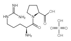 H-Arg-Pro-OH sulfate salt Structure