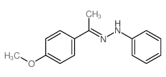 Ethanone,1-(4-methoxyphenyl)-, 2-phenylhydrazone picture