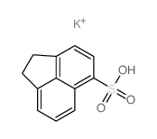 5-Acenaphthylenesulfonicacid, 1,2-dihydro-, potassium salt (1:1)结构式