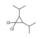 1,1-Dichloro-2,3-diisopropylcyclopropane structure