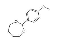 2-(4-methoxy-phenyl)-[1,3]dioxepane Structure