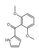 2-[2',6'-dimethoxybenzoyl]pyrrole Structure