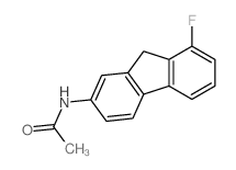 Acetamide,N-(8-fluoro-9H-fluoren-2-yl)- structure