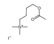 4-acetyloxybutyl(trimethyl)azanium,iodide Structure