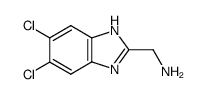 (5,6-Dichloro-1H-Benzo[D]Imidazol-2-Yl)Methanamine Structure