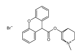 (1-methyl-1-azoniabicyclo[2.2.2]oct-8-yl) 9H-xanthene-9-carboxylate br omide picture