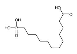12-phosphonododecanoic acid Structure
