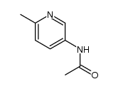 N-(6-Methylpyridin-3-yl)acetamide Structure