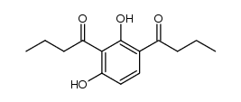 2,4-dibutyryl-resorcinol Structure