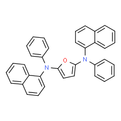 2,5-Furandiamine,N,N-di-1-naphthalenyl-N,N-diphenyl- (9CI) structure