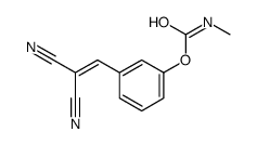 [3-(2,2-dicyanoethenyl)phenyl] N-methylcarbamate结构式