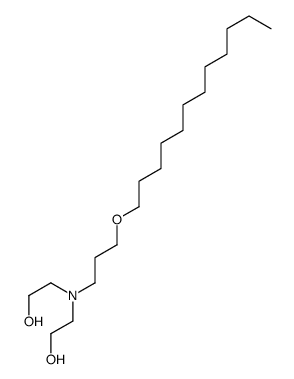 2,2'-[[3-(dodecyloxy)propyl]imino]bisethanol结构式