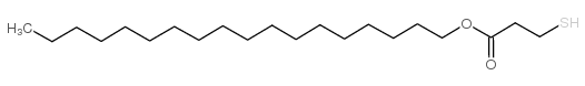 3-巯基丙酸十八烷酯结构式