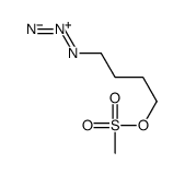 4-Azido-1-methanesulfonate-1-butanol Structure