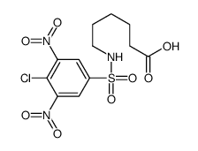 6-[(4-chloro-3,5-dinitrophenyl)sulfonylamino]hexanoic acid Structure