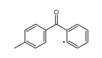 2-(4-methylbenzoyl)phenyl radical结构式