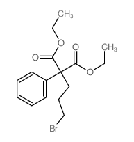 diethyl 2-(3-bromopropyl)-2-phenyl-propanedioate picture