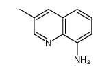 3-甲基喹啉-8-胺结构式
