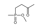 4-[methoxy(methyl)phosphoryl]butan-2-one Structure