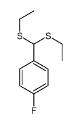 1-[bis(ethylsulfanyl)methyl]-4-fluorobenzene Structure