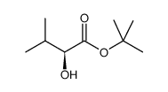 (S)-tert-Butyl 2-hydroxy-3-methylbutanoate structure