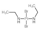 Platinum, dibromobis(ethylamine)- cis- structure