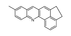 9-Methyl-4,5-dihydroindeno(1,7-bc)acridine Structure