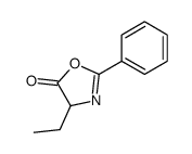 5(4H)-Oxazolone,4-ethyl-2-phenyl- structure