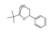 (S)-2-hydroxy-1-phenylethyl pivalate结构式