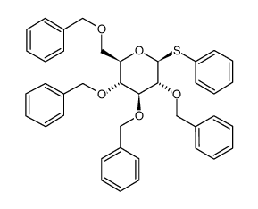 苯基2,3,4,6-四-O-苄基-b-D-硫代吡喃葡萄糖苷图片