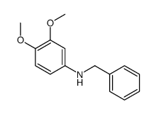 N-benzyl-3,4-dimethoxyaniline结构式