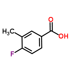 4-Fluoro-3-methylbenzoic acid Structure