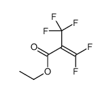 ethyl 3,3-difluoro-2-(trifluoromethyl)prop-2-enoate Structure