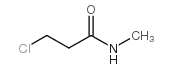 3-chloro-N-methyl-propanamide结构式