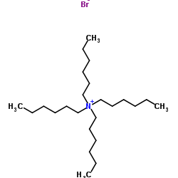 N,N,N-Trihexyl-1-hexanaminium bromide structure