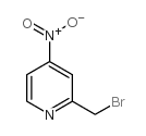 2-(bromomethyl)-4-nitropyridine结构式