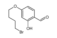4-(4-bromobutoxy)-2-hydroxybenzaldehyde Structure