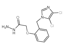 2-[2-[(4,5-DICHLORO-1H-IMIDAZOL-1-YL)METHYL]PHENOXY]ETHANOHYDRAZIDE picture