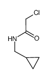 2-chloro-N-(cyclopropylmethyl)acetamide结构式